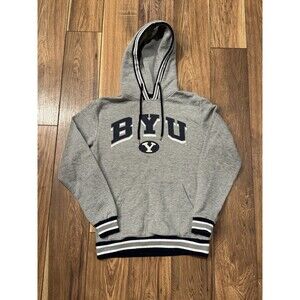 Vintage Men’s Colosseum Brigham Young University BYU Cougars Gray Hoodie Size S